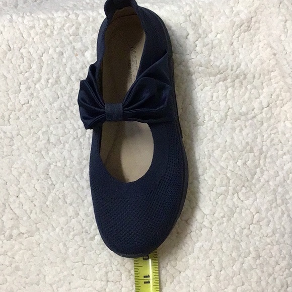 MARK NASON NAVY PLATFORM BOW SHOES 6 - Picture 8 of 9